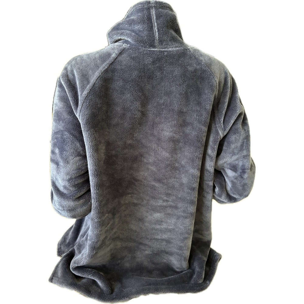 NWOT Champion Women's XL Gray Fleece Wearable Blanket Sweatshirt Snuggle Lounger - Picture 5 of 10